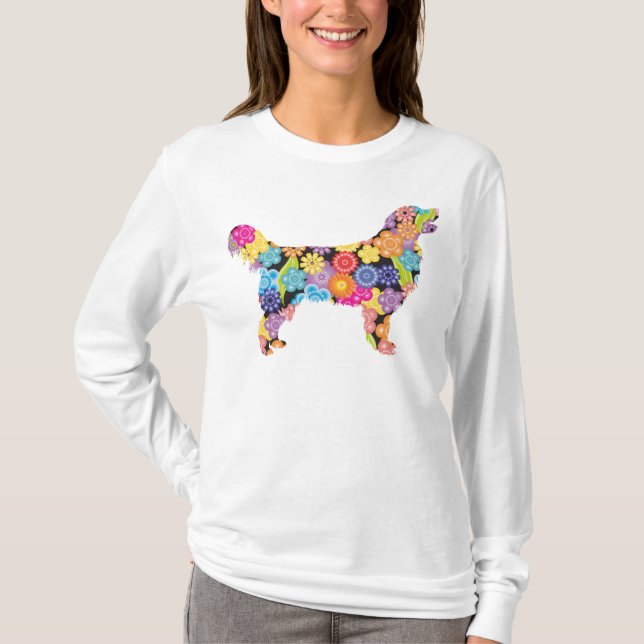 Golden retriever T-Shirt (Vorderseite)