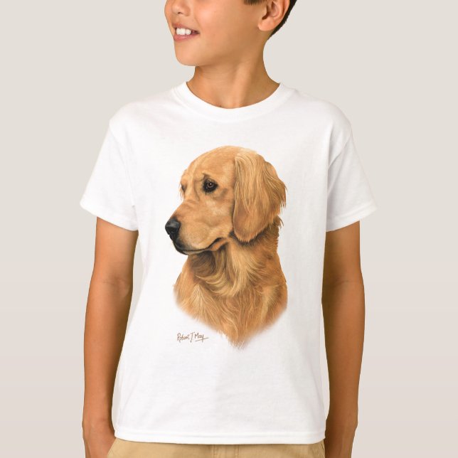 Golden retriever T-Shirt (Vorderseite)