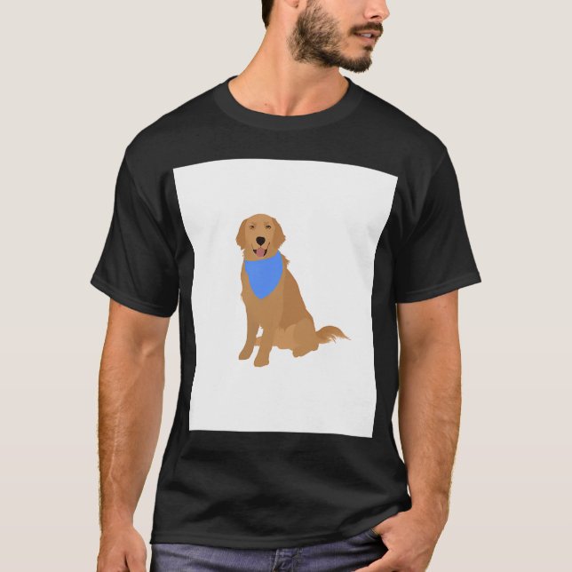 Golden Retriever T-Shirt (Vorderseite)