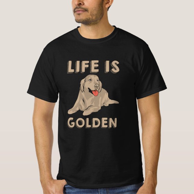 Golden Retriever T-Shirt (Vorderseite)