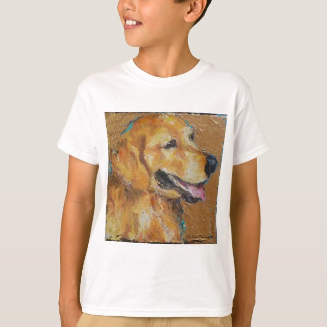 Golden Retriever T-Shirt (Vorderseite)