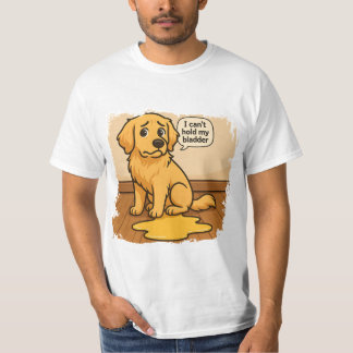 Golden Retriever T - Shirt Funny joke