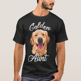 Golden Retriever Tante Women Mother Hund Pet  T-Shirt