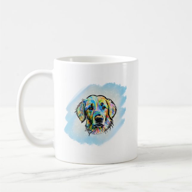 Golden Retriever Tasse (Links)