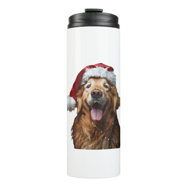 Golden Retriever Thermosbecher (Vorderseite)