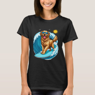 Golden Retriever Tierarzthelferin Hundetrainer Tie T-Shirt