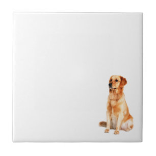 Golden Retriever Tile Fliese
