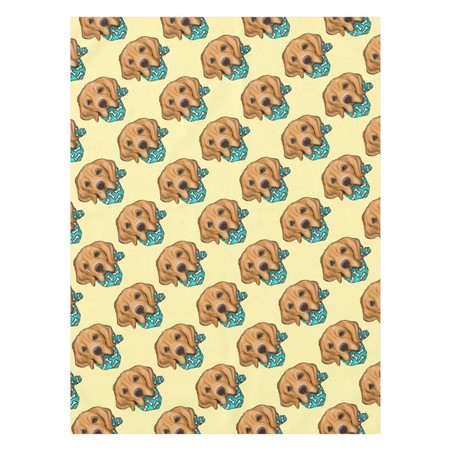 Golden Retriever Tischdecke (Vorderseite)