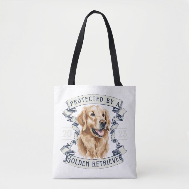 Golden Retriever Toe Bag (Vorderseite)