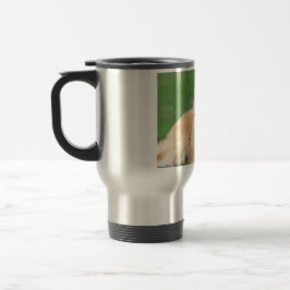 Golden Retriever Travel Mug Reisebecher