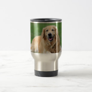 Golden Retriever Travel Mug Reisebecher