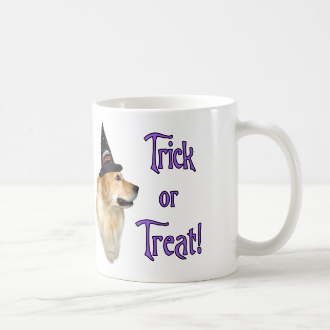 Golden Retriever Trick Tasse (Rechts)
