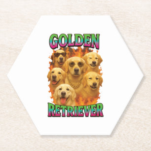 Golden Retriever  Untersetzer