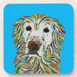 GOLDEN RETRIEVER-UNTERSETZER GETRÄNKEUNTERSETZER