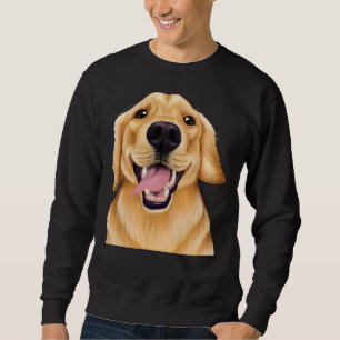 Golden Retriever Up Close Dog Sweatshirt