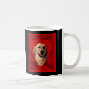 Golden Retriever Valentinstag Tasse