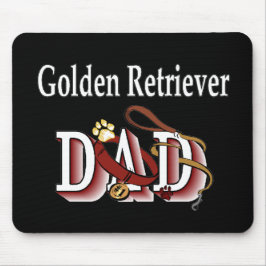 Golden Retriever Vater Geschenke Mousepad