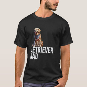 Golden Retriever Vater Hund Papa Hund Retriever Li T-Shirt