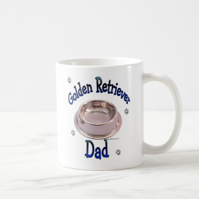 Golden Retriever Vater Kaffeetasse (Rechts)