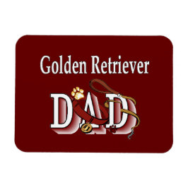 Golden Retriever Vater Magnet