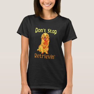 Golden Retriever Vater Mama Boys T-Shirt