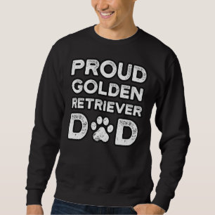 Golden Retriever Vater Proud Dog Papa Sweatshirt
