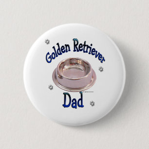 Golden Retriever Vater - Schaltfläche Button