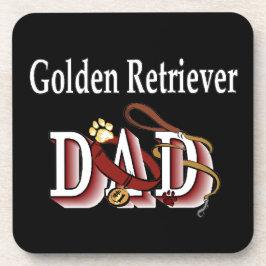 Golden Retriever Vater Untersetzer