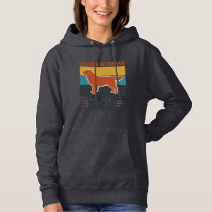 Golden Retriever Vater Vintage Hundeliebhaber Vekt Hoodie