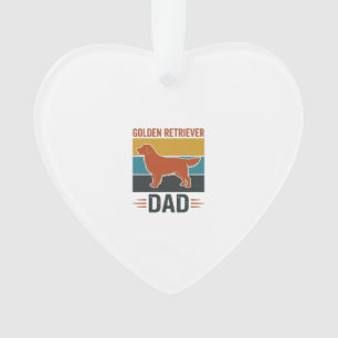 Golden Retriever Vater Vintage Hundeliebhaber Vekt Ornament