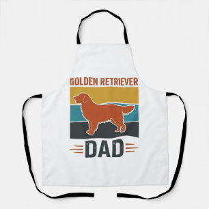 Golden Retriever Vater Vintage Hundeliebhaber Vekt Schürze