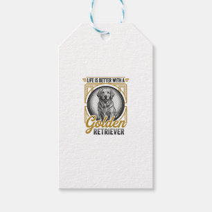 Golden Retriever Vintage Gravur Hundeliebhaber-Shi Geschenkanhänger