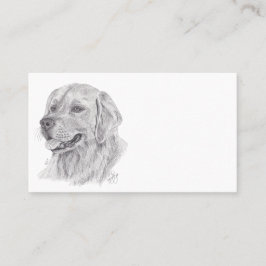 GOLDEN RETRIEVER VISITENKARTE