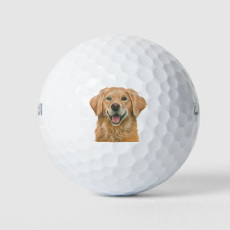 Golden Retriever von Janet Pidoux Golfball