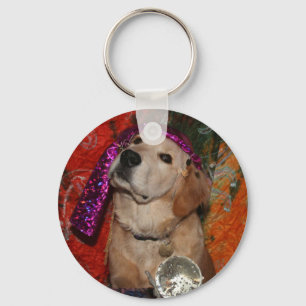 Golden retriever-Wahrsager Schlüsselanhänger