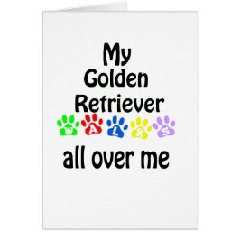 Golden Retriever Walking Design