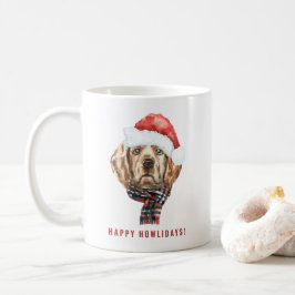 Golden Retriever Weihnachten Kaffeetasse