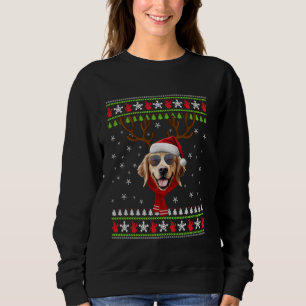 Golden Retriever Weihnachten Ugly Sweater Xmas Fam Sweatshirt