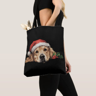 Golden Retriever Weihnachts-Weihnachtsmannmütze Do