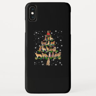 Golden Retriever Weihnachtsbaum bedeckt durch Flas Case-Mate iPhone Hülle