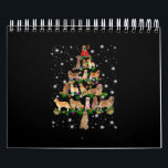 Golden Retriever Weihnachtsbaum bedeckt durch Flas Kalender<br><div class="desc">Golden Retriever Weihnachtsbaum bedeckt durch Blitzlicht</div>