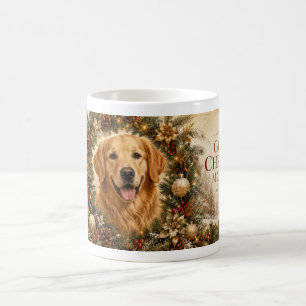 Golden Retriever Weihnachtsbecher Golden Christm Kaffeetasse