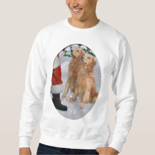 Golden Retriever Weihnachtsgeschenke Sweatshirt