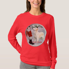 Golden Retriever Weihnachtsgeschenke T-Shirt