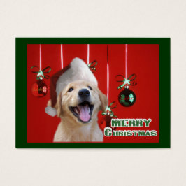 Golden Retriever Weihnachtskarten Geschenke