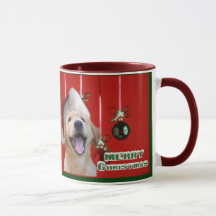 Golden Retriever Weihnachtskarten Geschenke Tasse