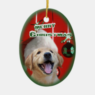 Golden Retriever Weihnachtsschmuck