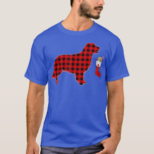 Golden Retriever Weihnachtssock Candy Cane Dog Lov T-Shirt