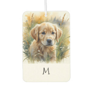 Golden Retriever Welpe Autolufterfrischer