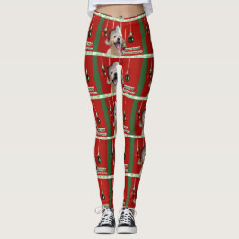 Golden Retriever Welpe Weihnachten Leggings
